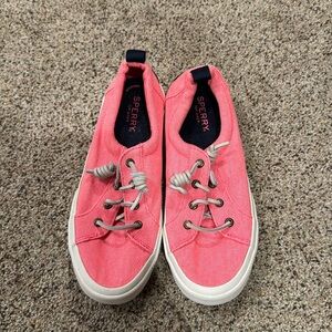 Sperry Top Sider Hot Pink Size 8 EUC
